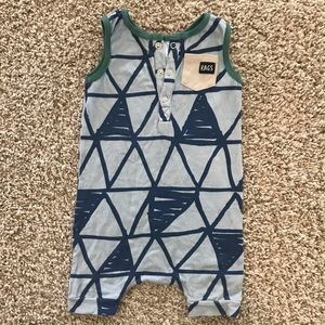 Rags to Raches cropped romper